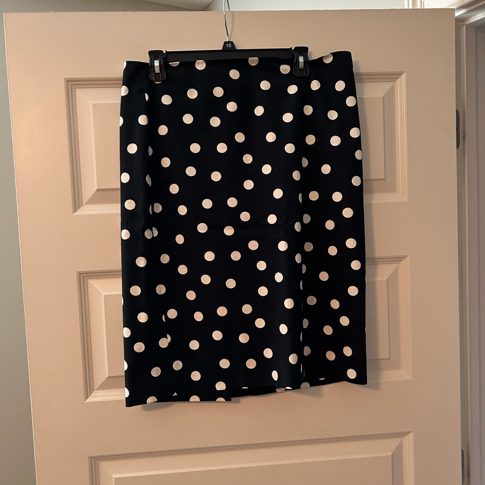 Ann Taylor polka dot skirt